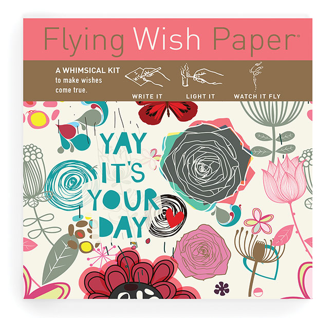 Wishing Kit. Flying Wish Paper.