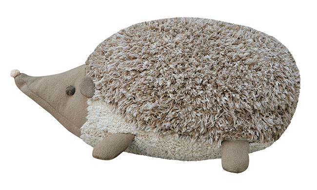 Hedgehog Floor Cushion. Lorena Canals.