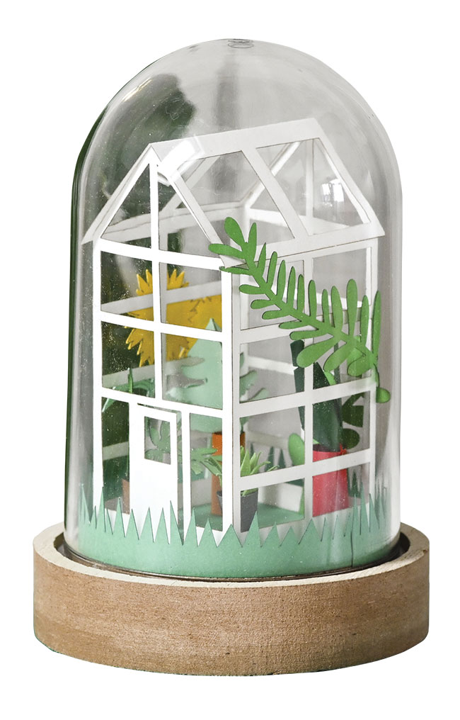 DIY Greenhouse Craft Kit. My Papercut Forest. 
