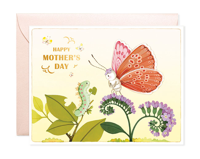 Mother's Day Caterpillar Greeting Card