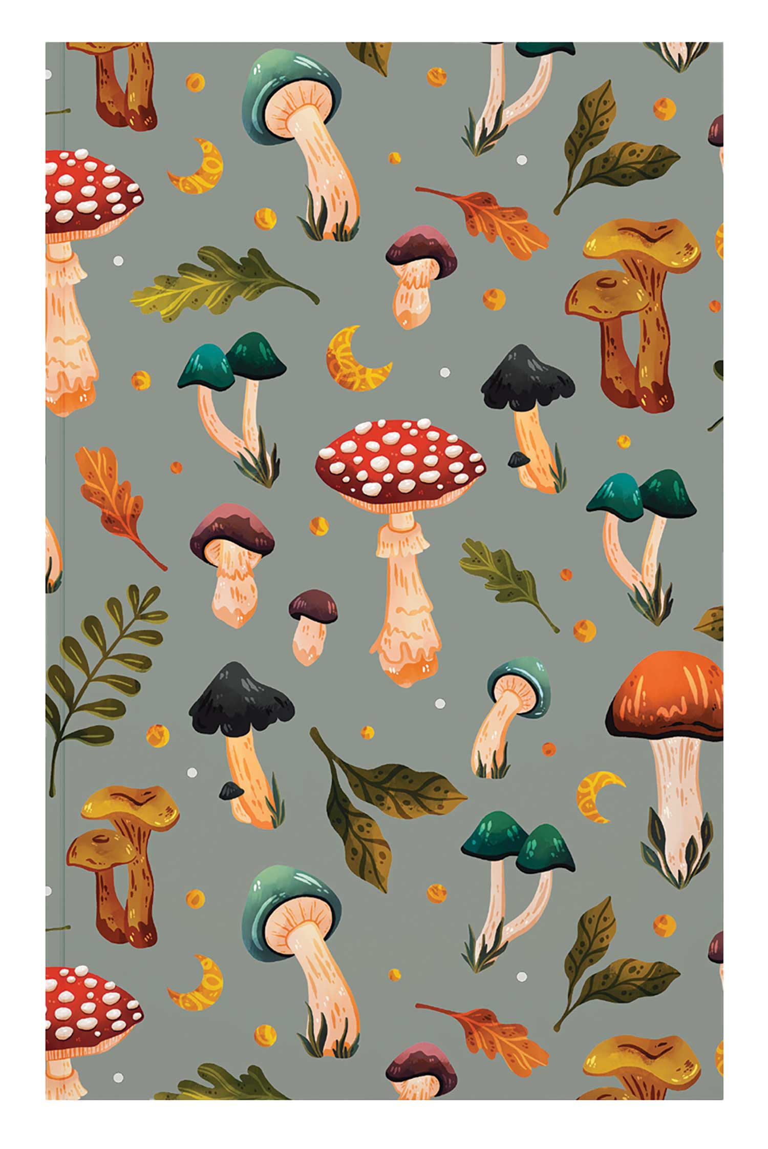 Mushroom Garden Softcover Notebook