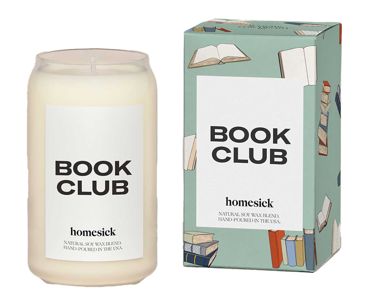 Book Club Candle