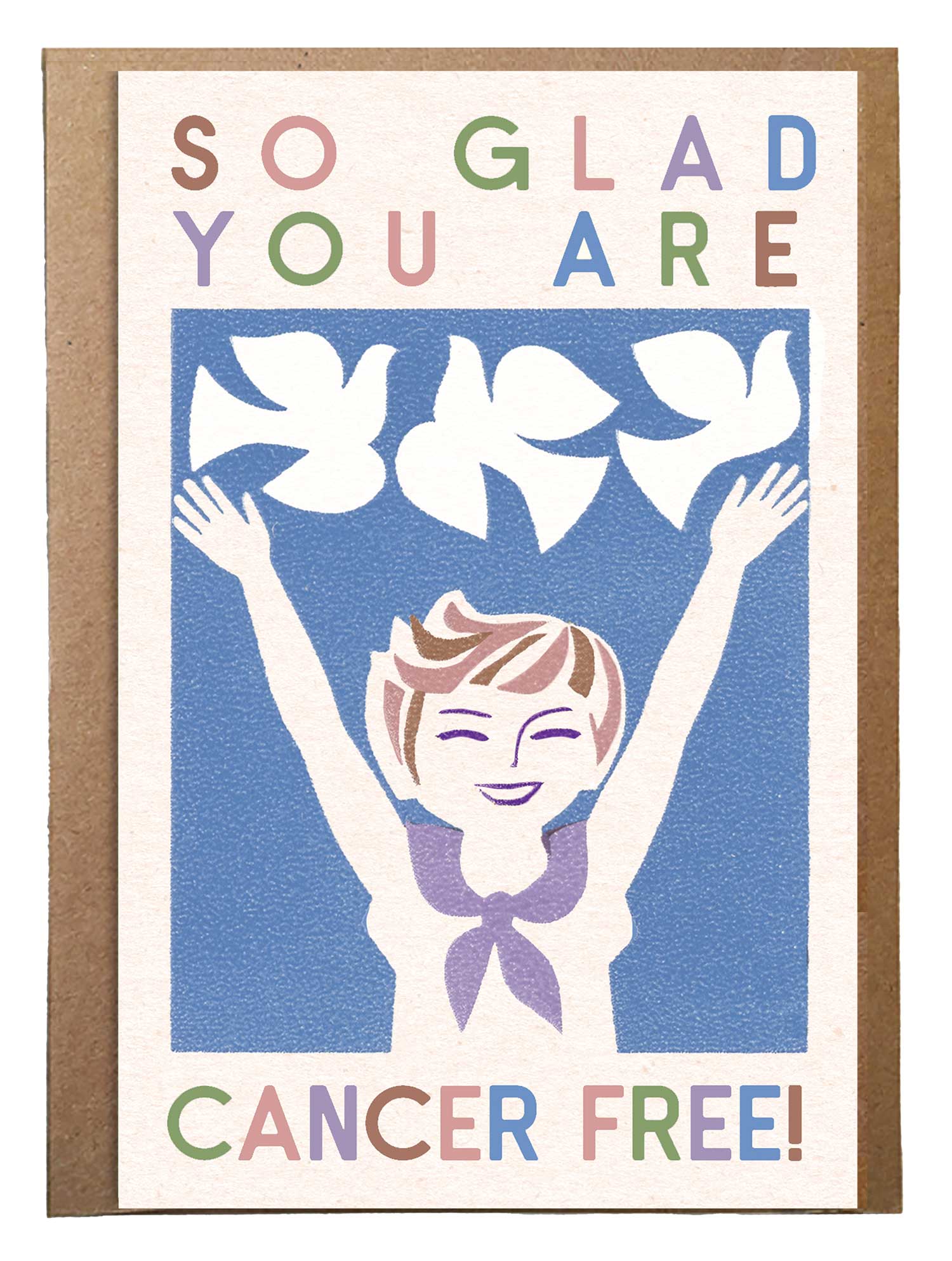 Cancer Free Card. A Zillion Dollars