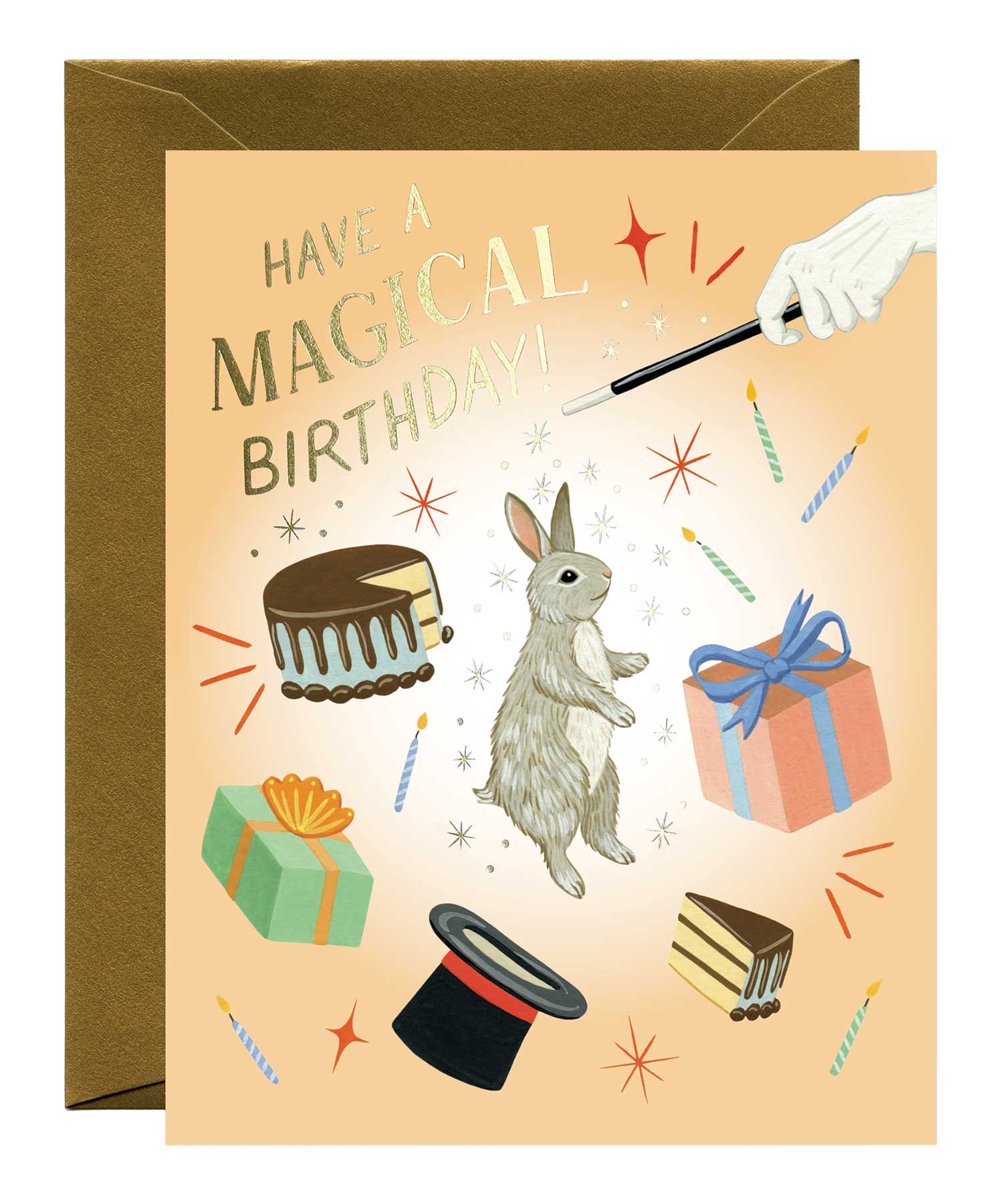 Magical Bunny - Birthday Greeting Card
/ Yeppie Paper