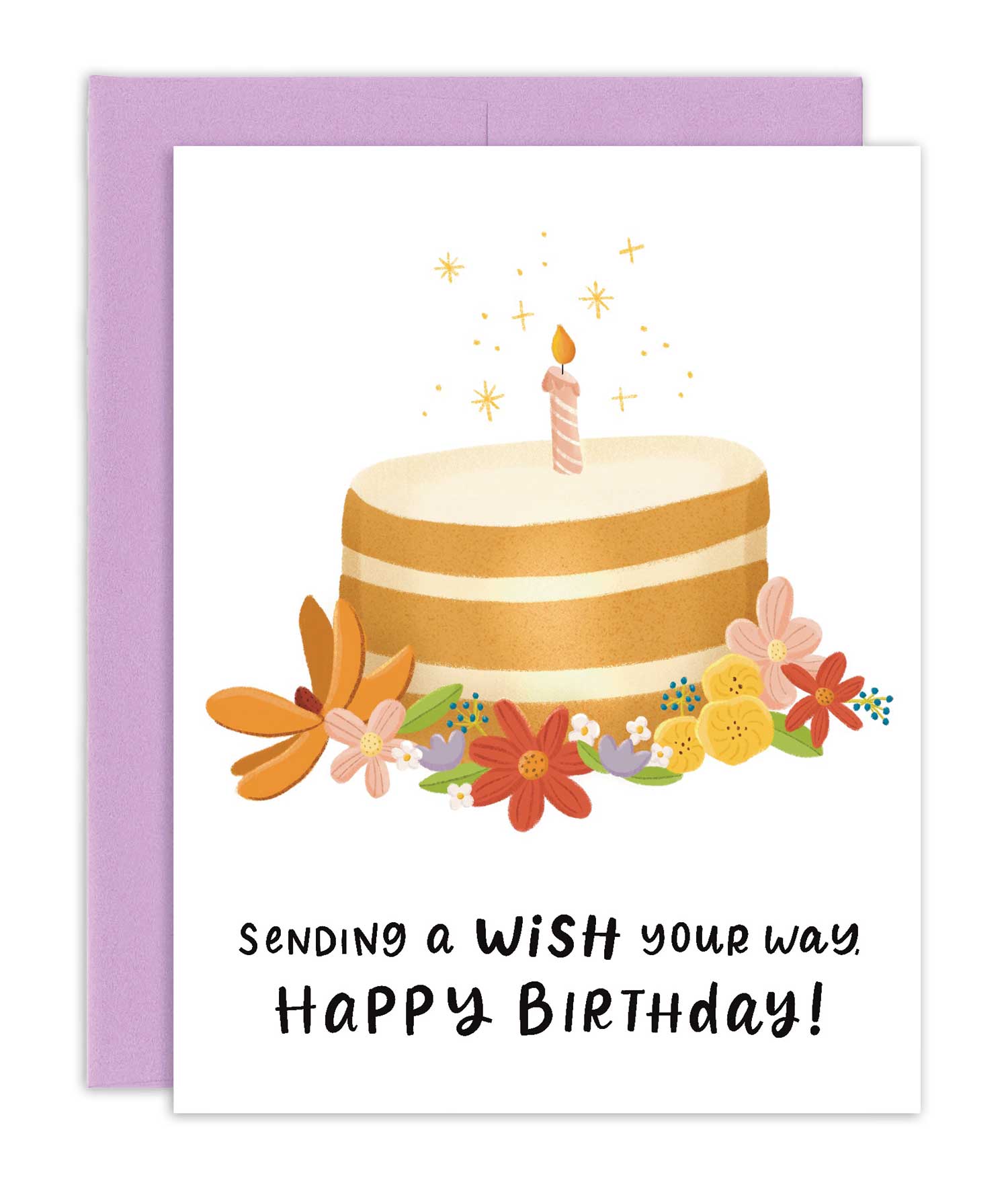 Sending a Wish Your Way Birthday Card
/ Grey Street Paper