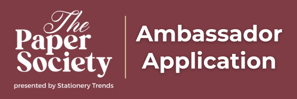 The Paper Society ambassadors application