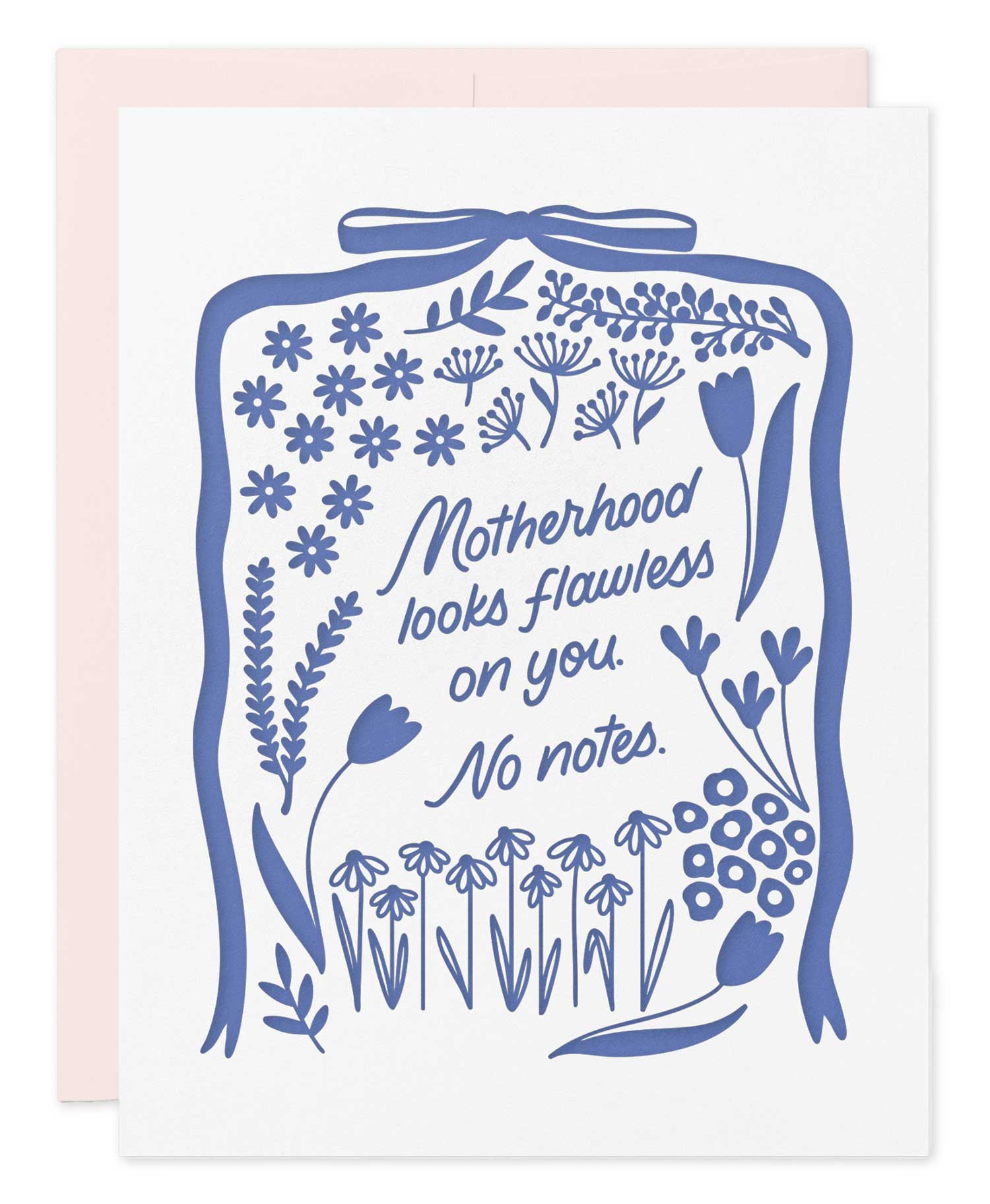 New Mom Letterpress Card