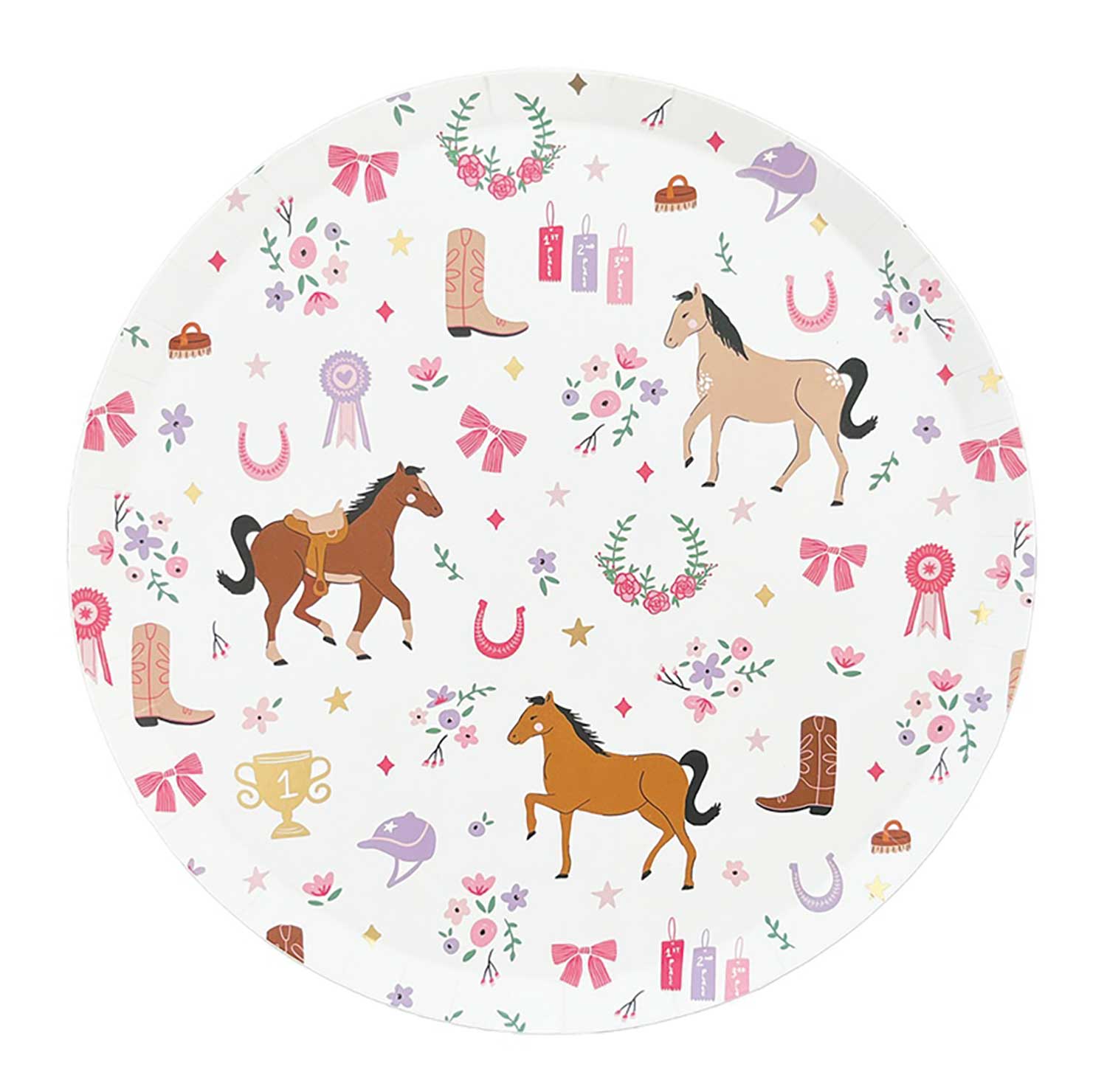 Pony Tales Small Paper Plate