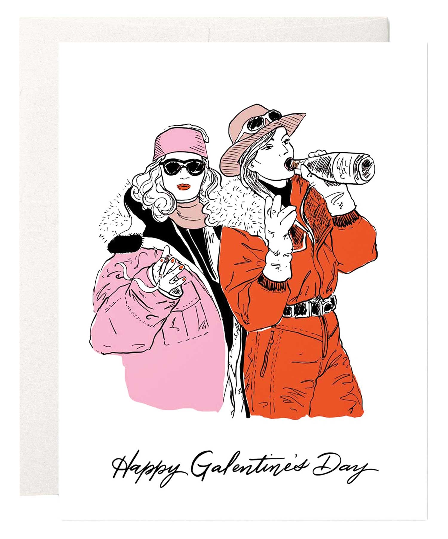 Happy Galentine's Day Card