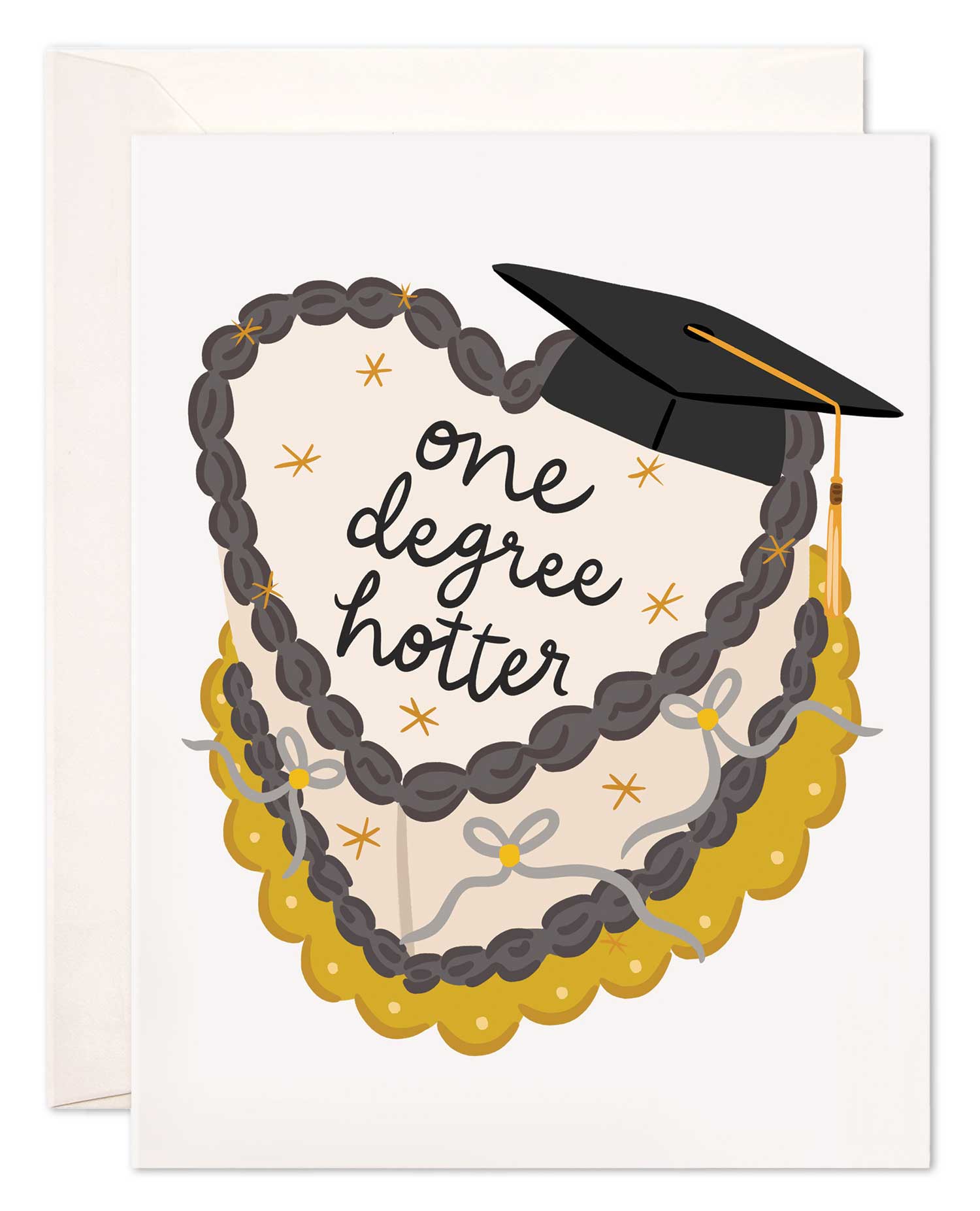 One Degree Hotter Greeting Card