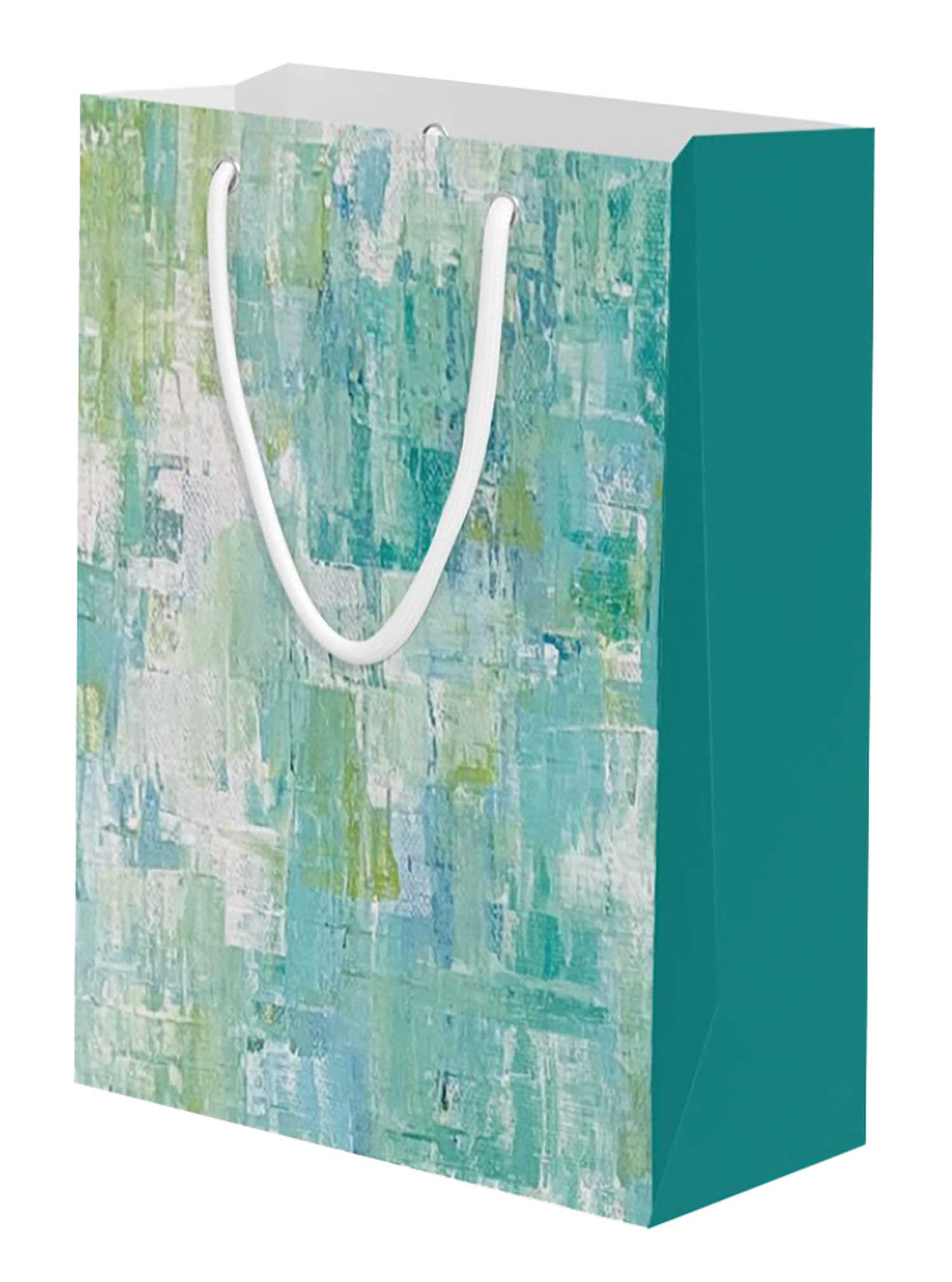 Abstract Aqua Gift Bag