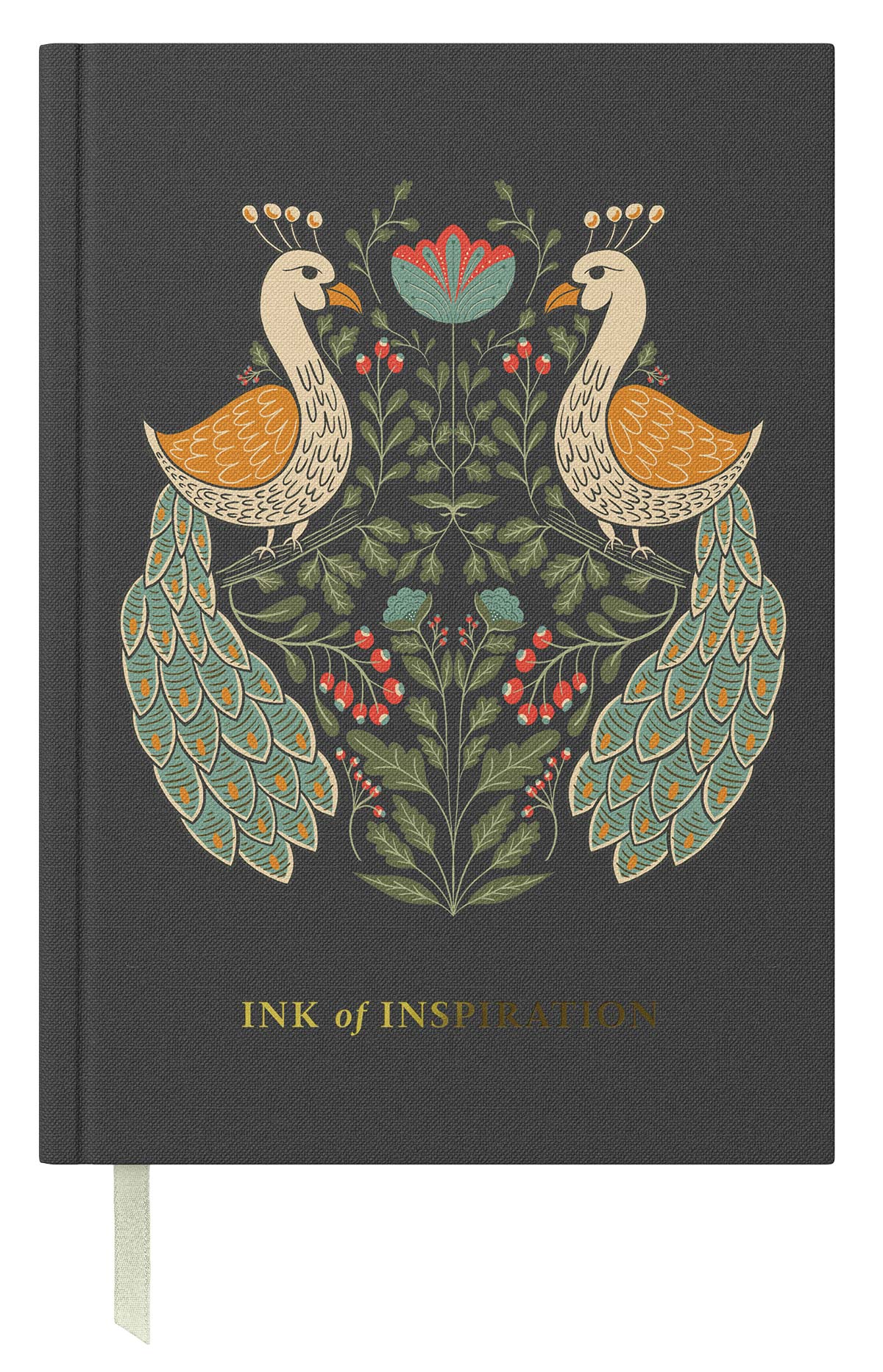 Peacock Hardcover Journal