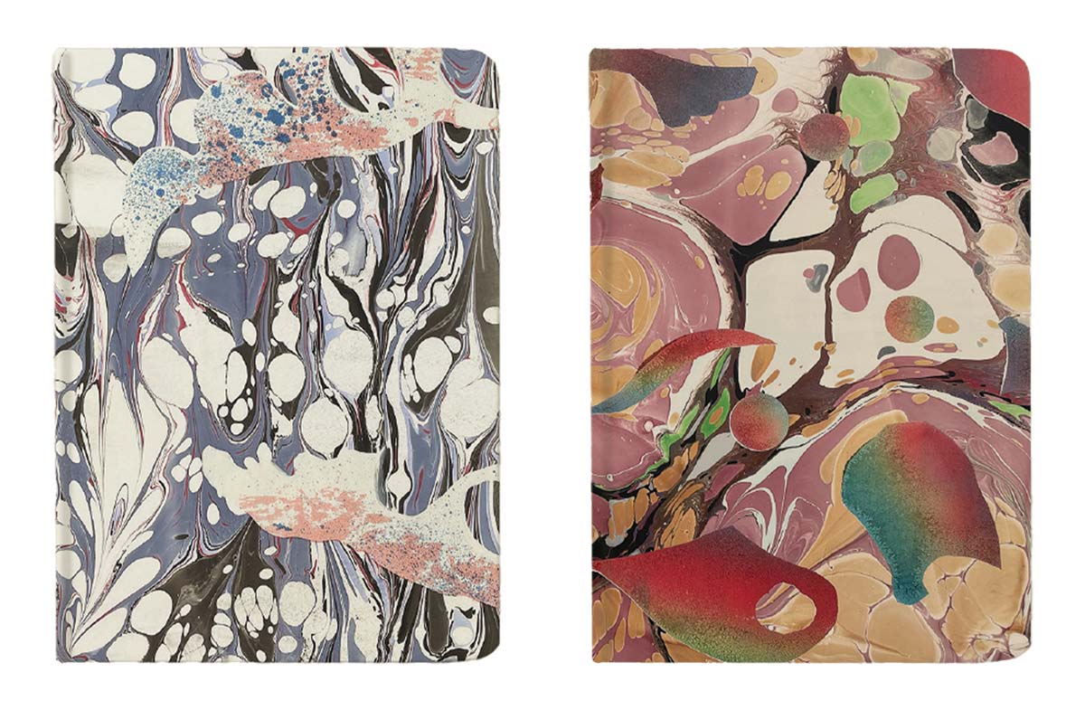 Hardcover B6 Marble Journals