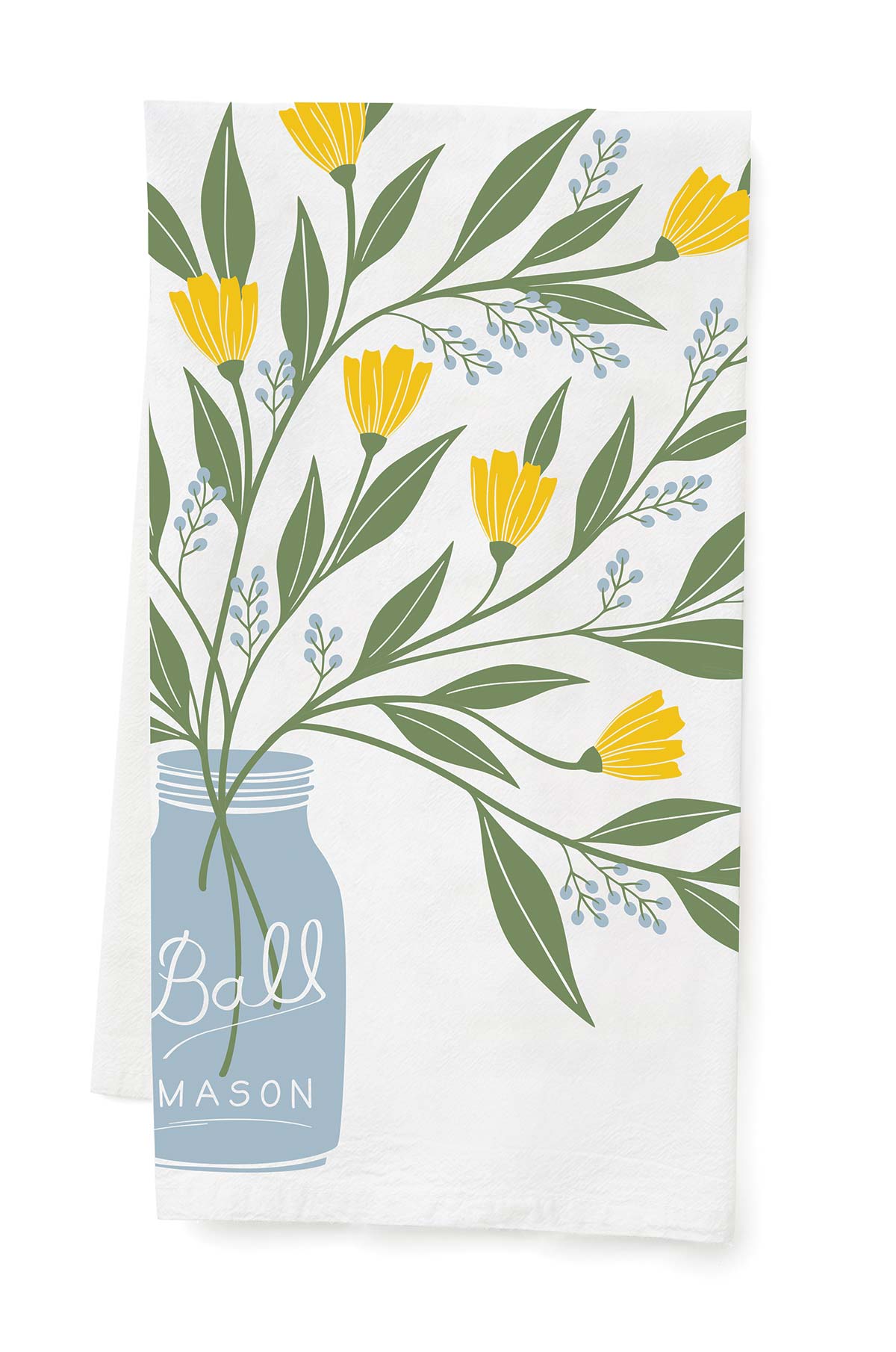 Mason Jar Tea Towel