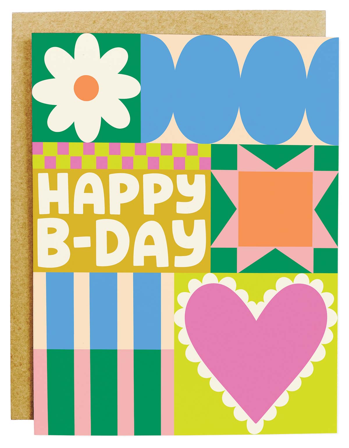 Quilted Birthday Greeting Card